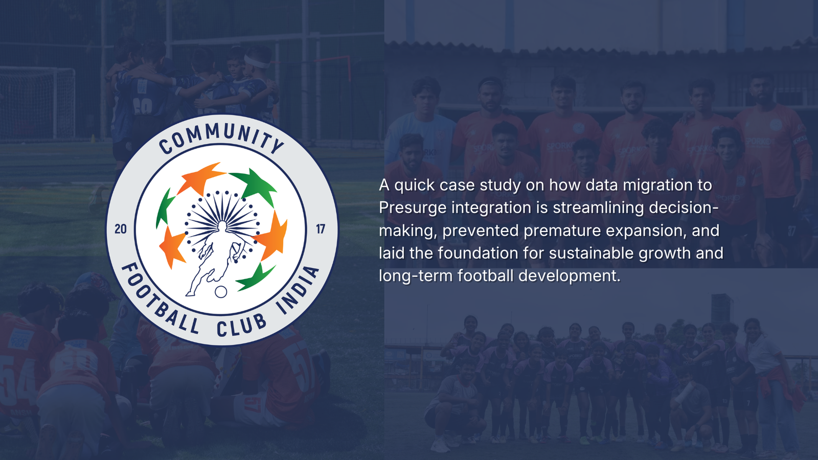 Community Football Club India case study